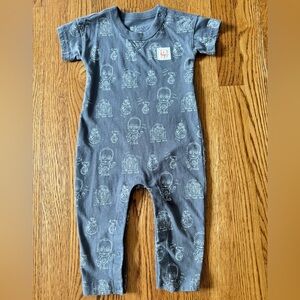 Gap Baby Star Wars Droid One Piece Outfit - 12-18M, Used - Good Condition